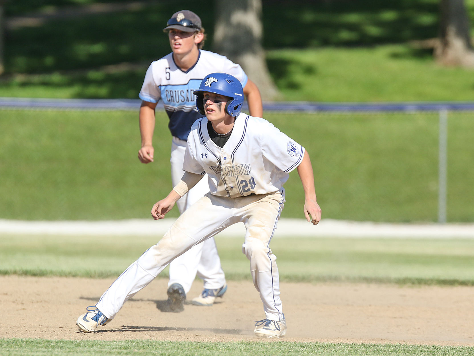 St. Dominic vs. Westminster baseball